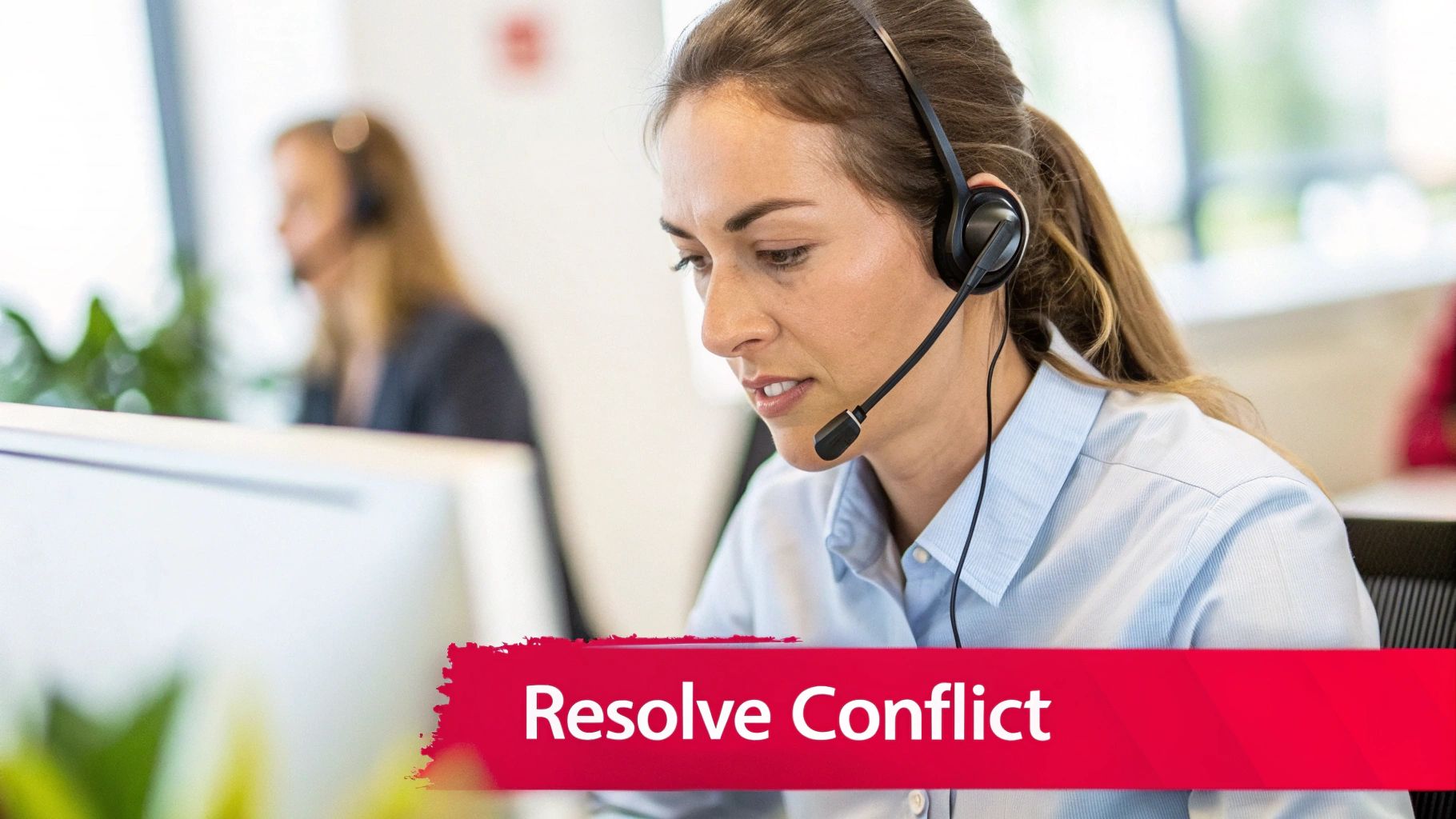 How would you handle an angry customer?