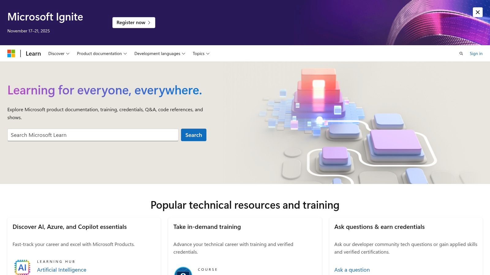 Microsoft Learn
