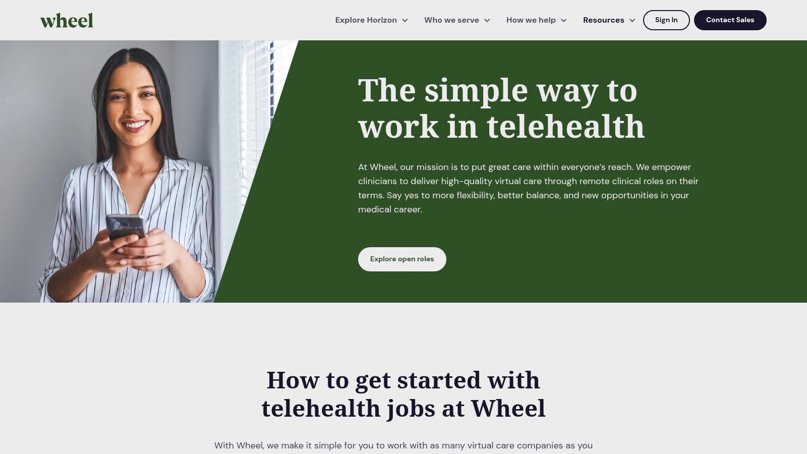 Wheel (Telehealth Clinician Network)
