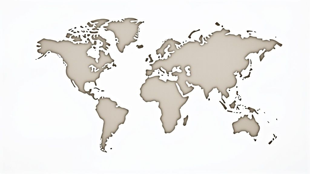 A software engineer working remotely at a desk with multiple monitors, displaying lines of code.