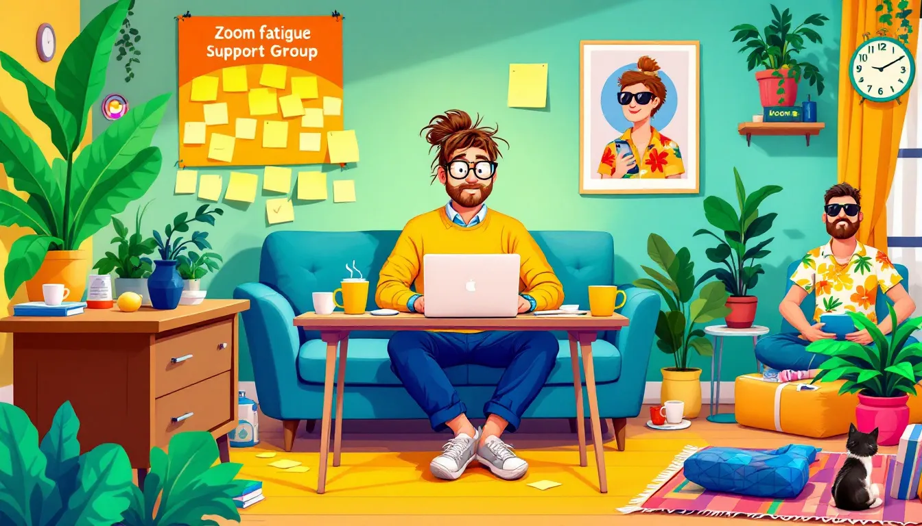 Health and wellness tips for remote workers promoting a balanced lifestyle.