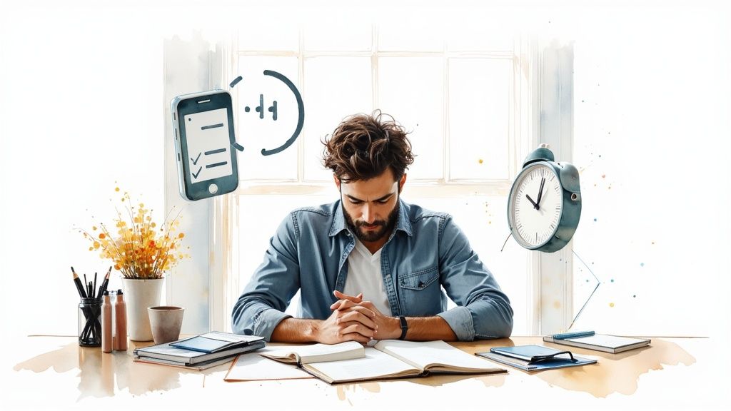 How do you stay motivated and avoid distractions when working independently without direct supervision?