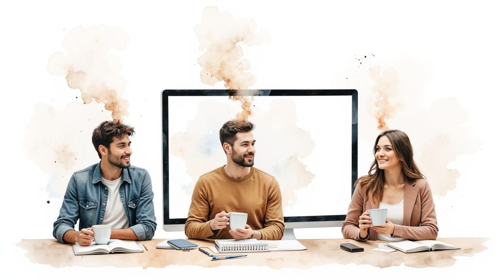 Virtual Coffee Breaks and Social Hours