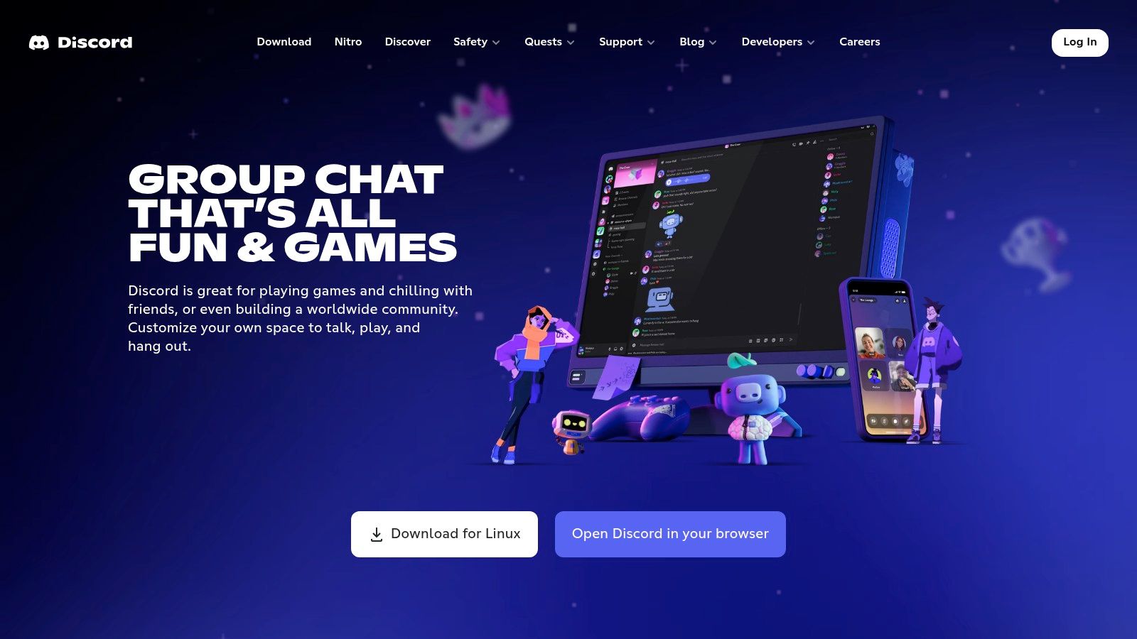 Discord (Go Live + Screen Share)