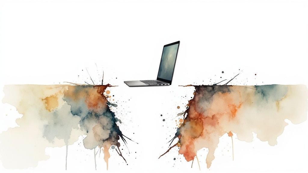 Technology Infrastructure and Digital Divide