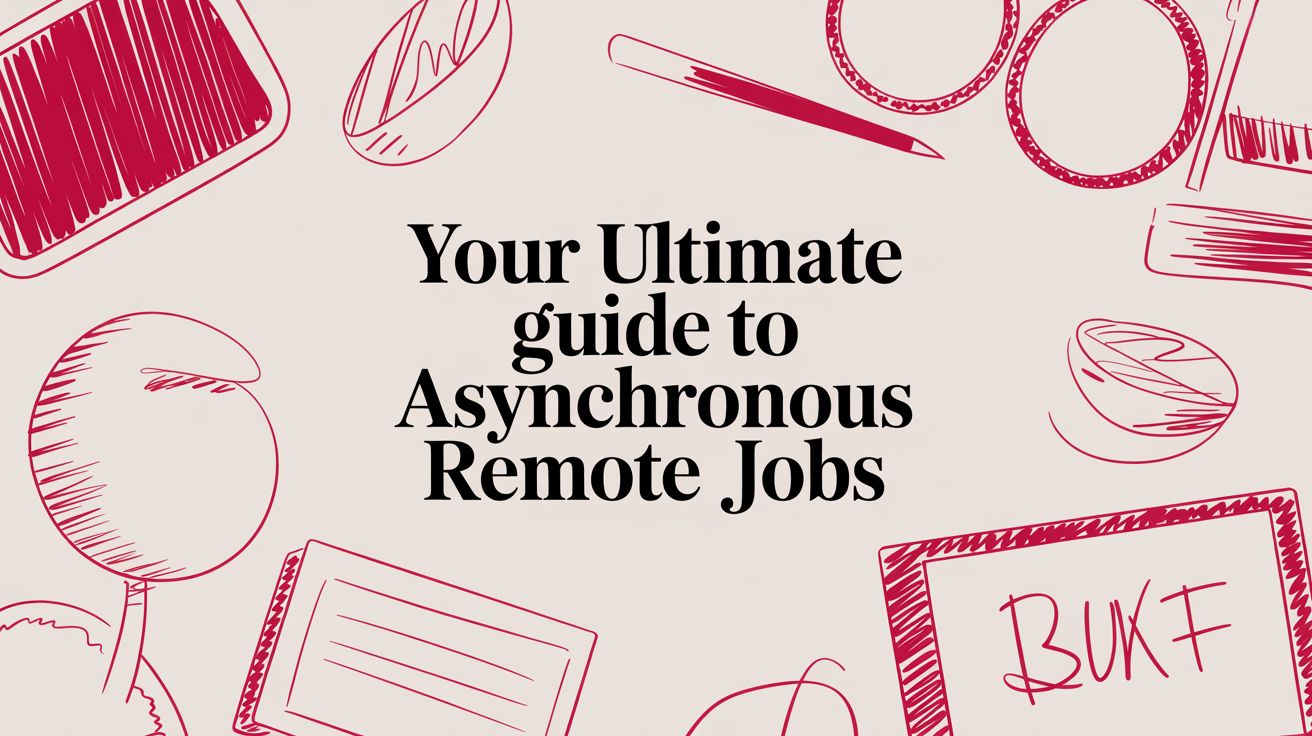 Your Ultimate Guide to Asynchronous Remote Jobs