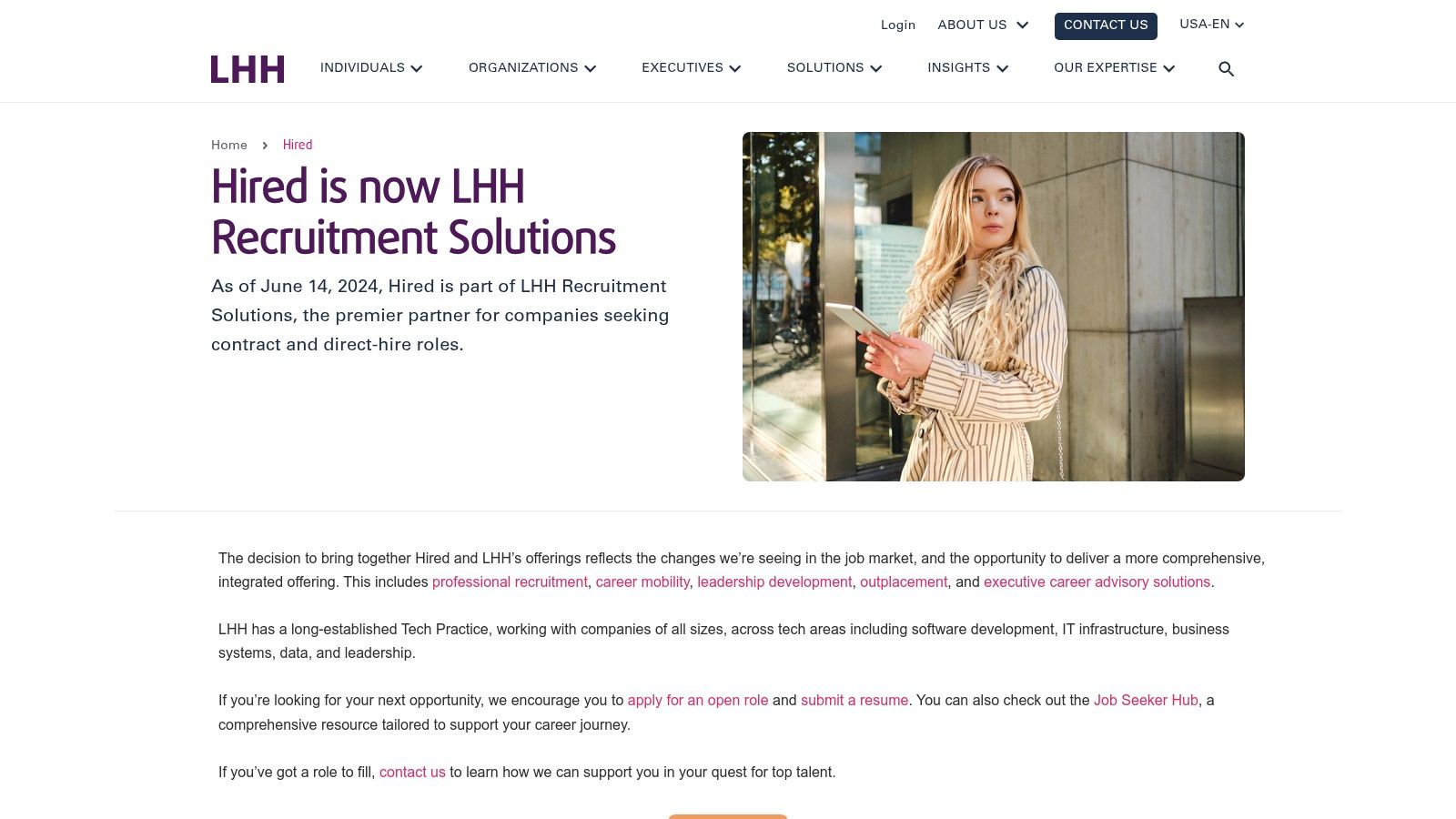 Hired