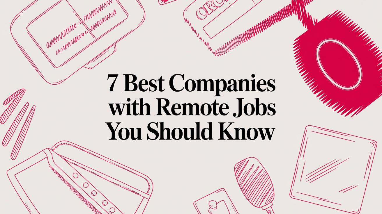 7 Best companies with remote jobs You Should Know