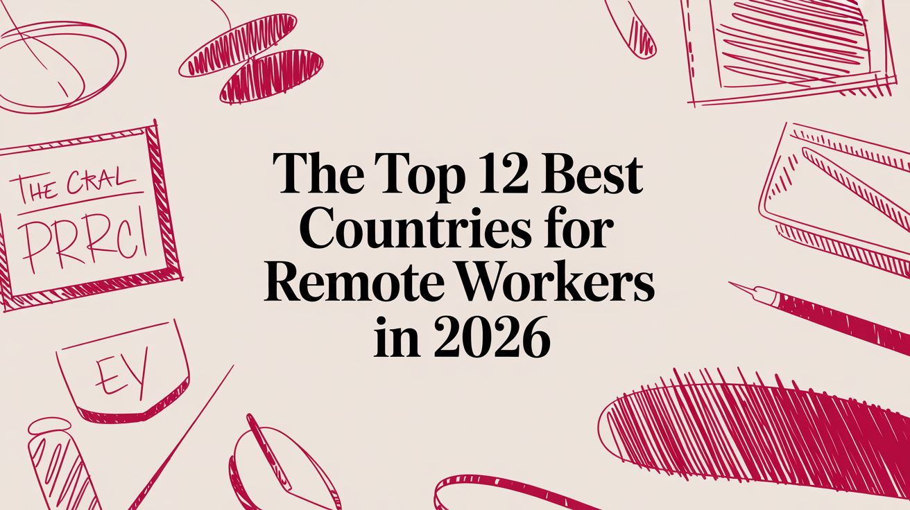 The Top 12 Best Countries for Remote Workers in 2026