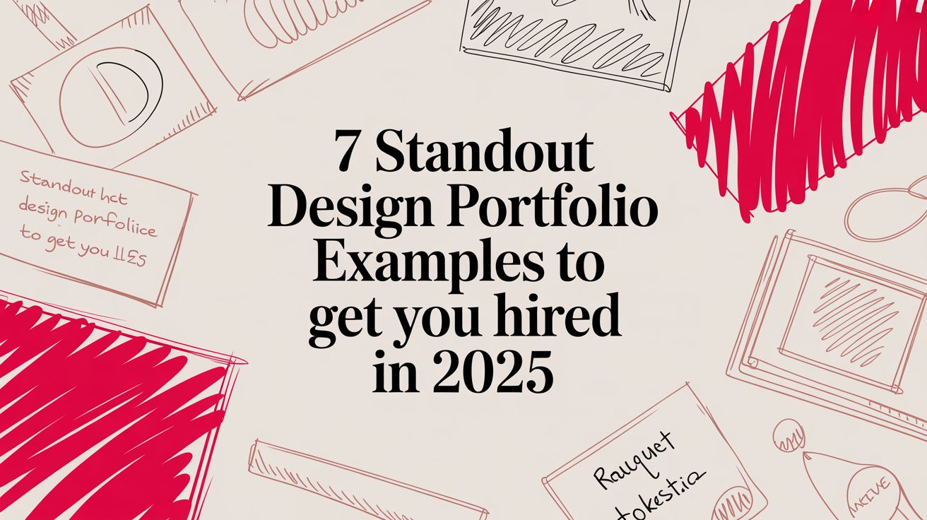 7 Standout Design Portfolio Examples to Get You Hired in 2025
