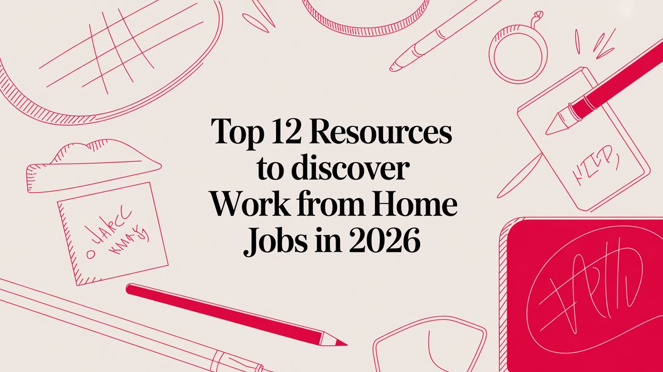 Top 12 Resources to Discover Work From Home Jobs in 2026