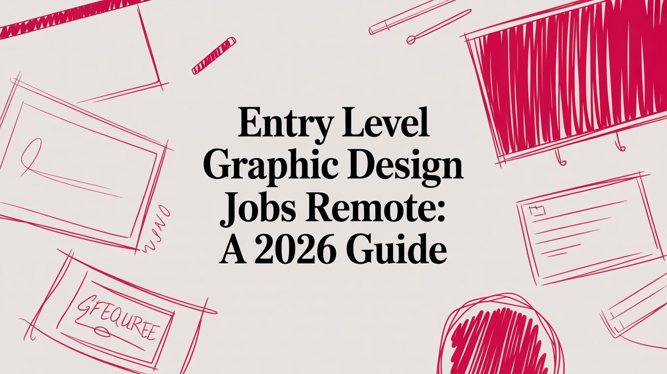 Entry Level Graphic Design Jobs Remote: A 2026 Guide