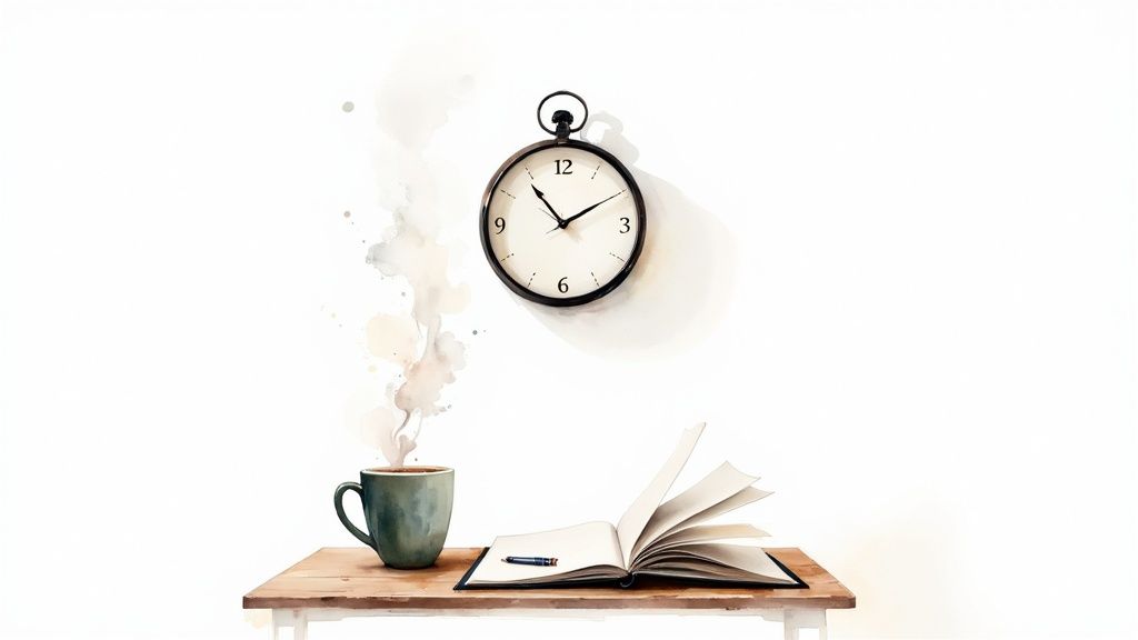 Establish a Consistent Daily Routine