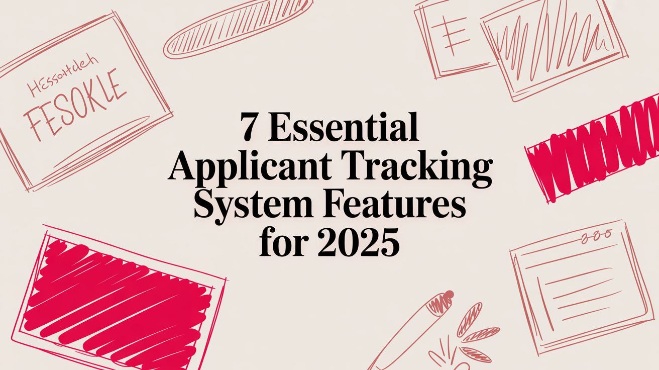 7 Essential Applicant Tracking System Features for 2025