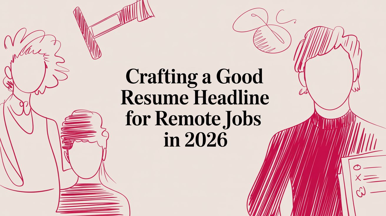 Crafting a Good Resume Headline for Remote Jobs in 2026