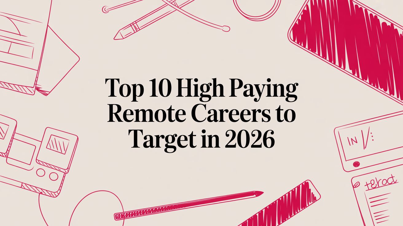 Top 10 High Paying Remote Careers to Target in 2026