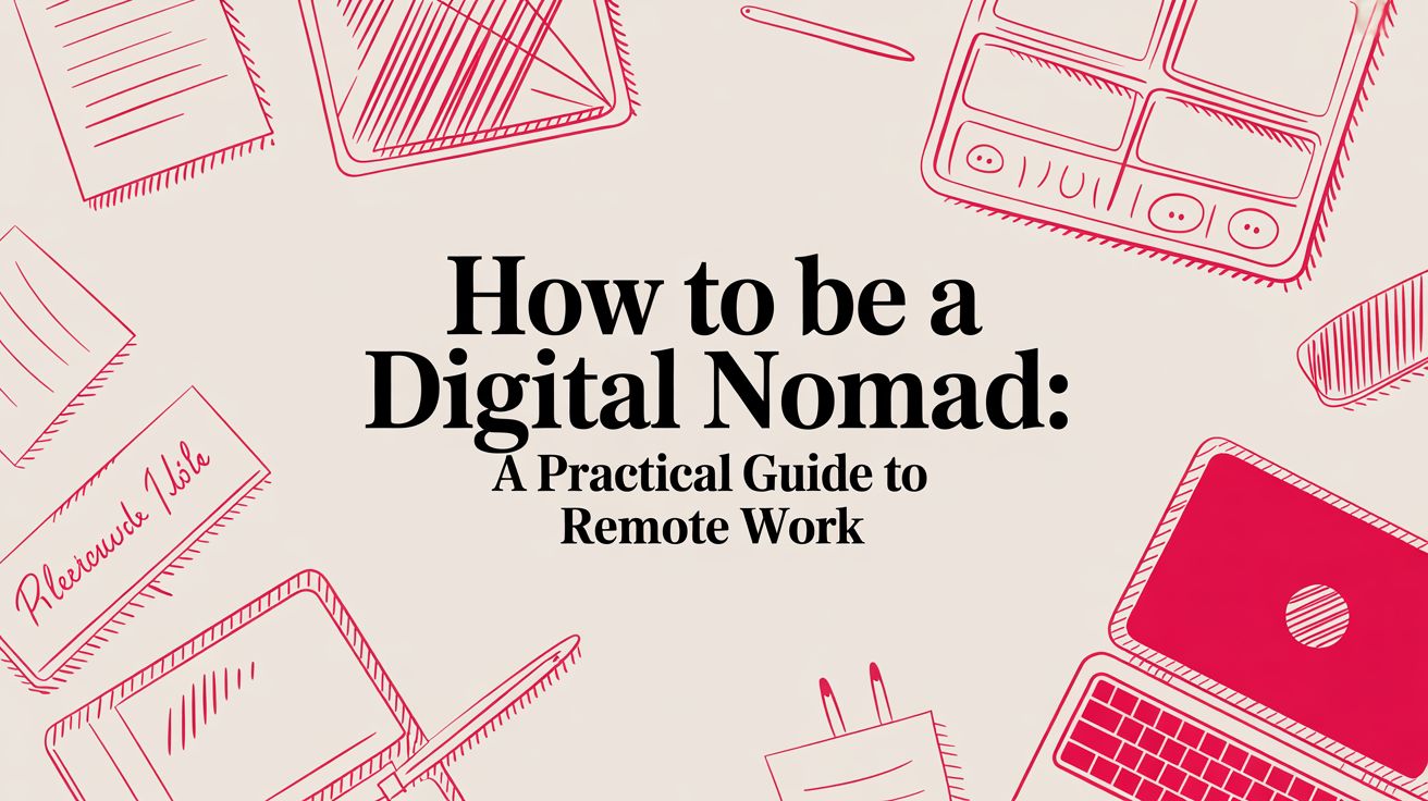 how to be a digital nomad: A practical guide to remote work
