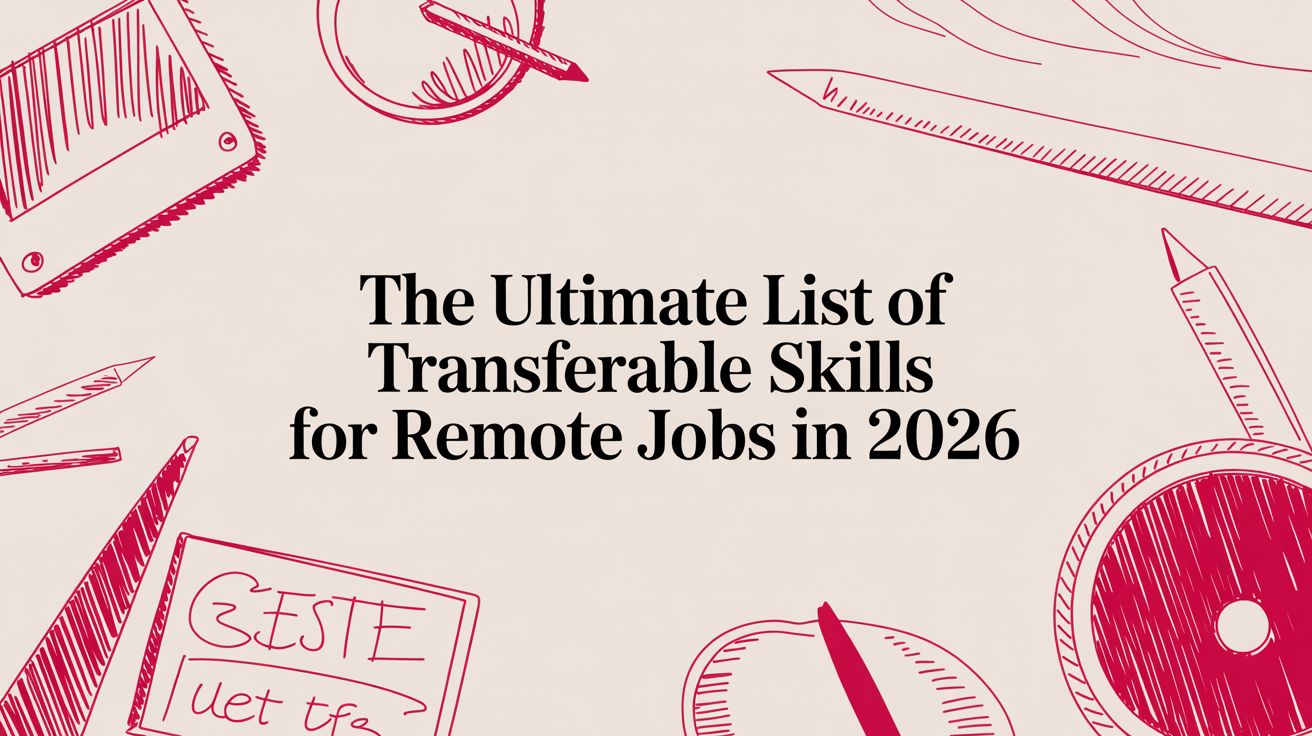 The Ultimate List of Transferable Skills for Remote Jobs in 2026