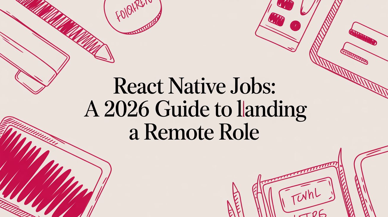 React Native Jobs: A 2026 Guide to Landing a Remote Role