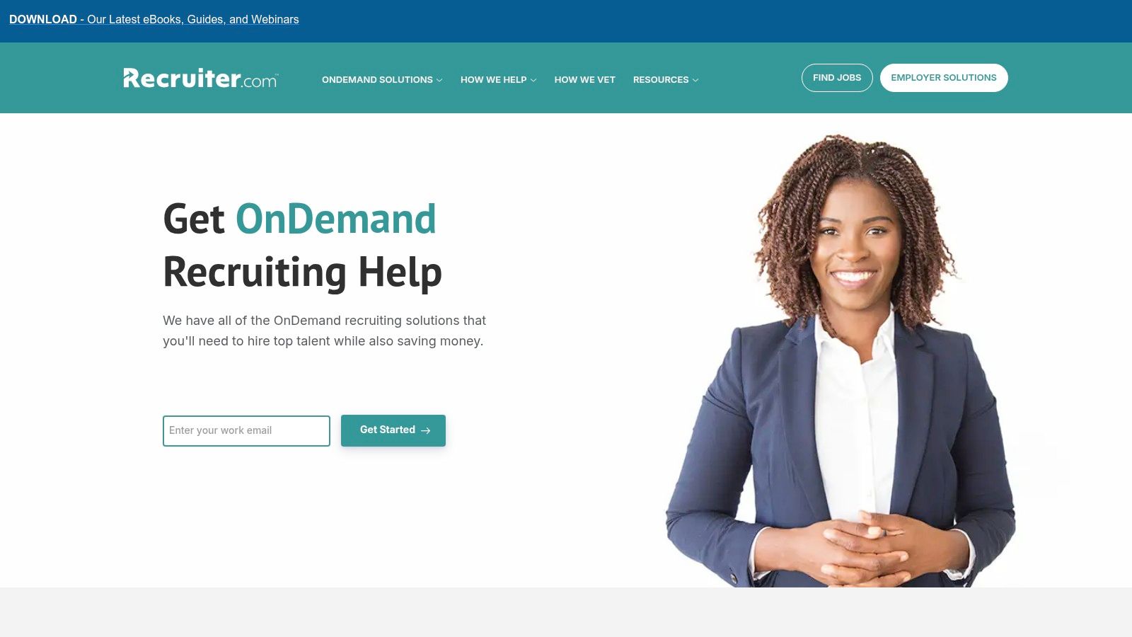 Recruiter.com (OnDemand contract recruiter marketplace)