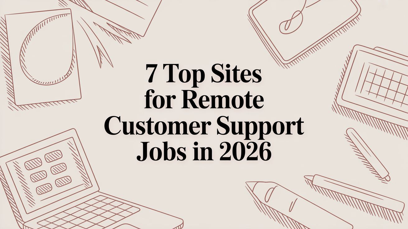 7 Top Sites for Remote Customer Support Jobs in 2026