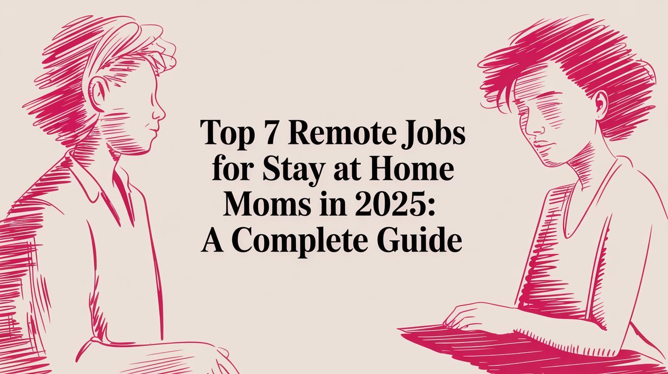 Top 7 Remote Jobs for Stay at Home Moms in 2025: A Complete Guide