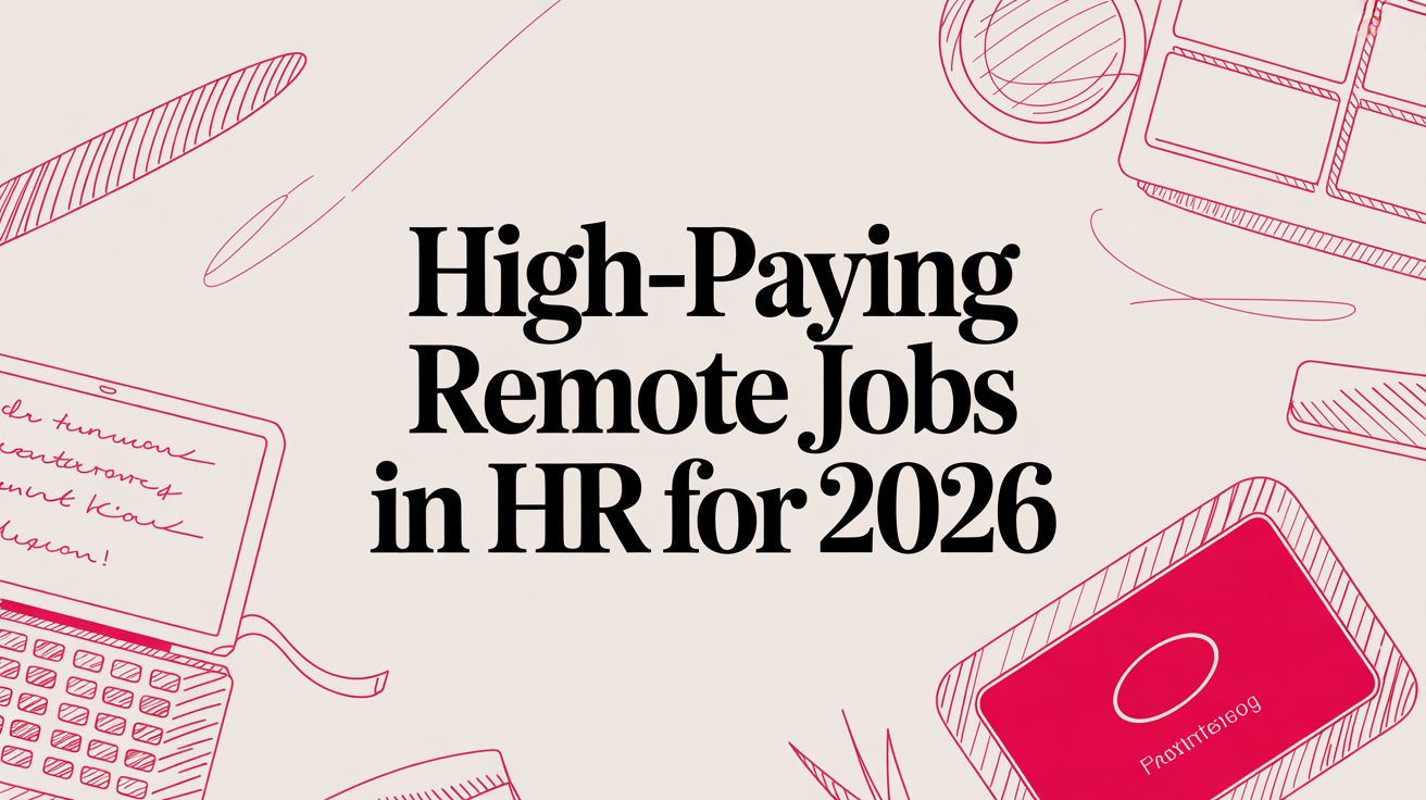 High-Paying Remote Jobs in HR for 2026