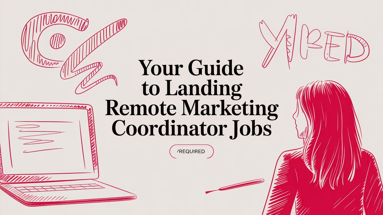 Your Guide to Landing Remote Marketing Coordinator Jobs