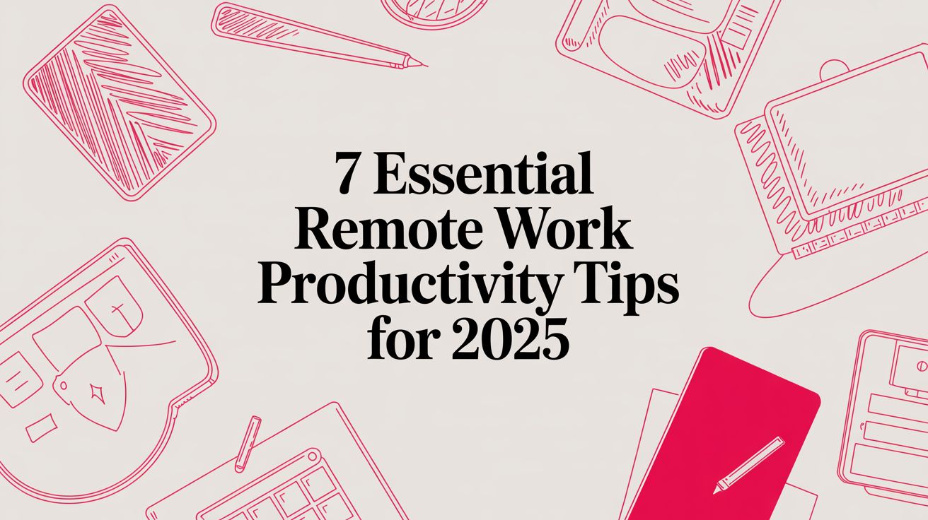 7 Essential Remote Work Productivity Tips for 2025