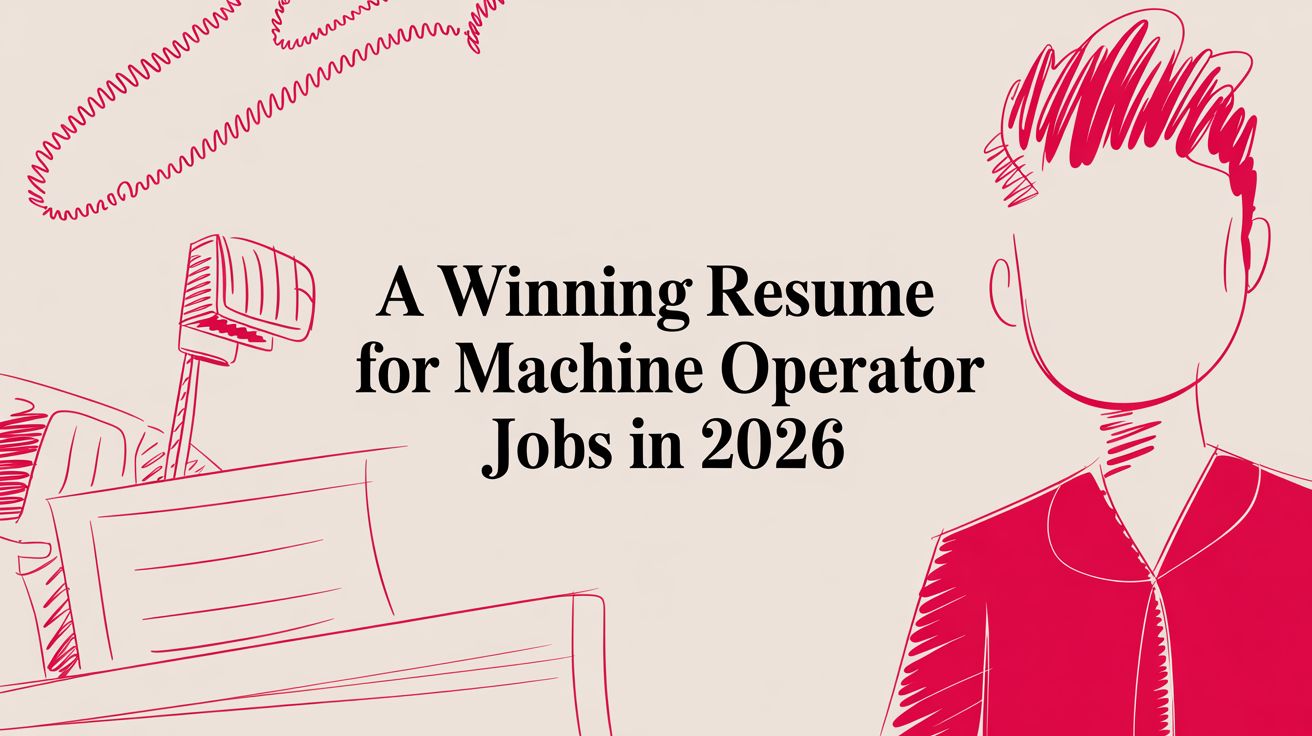 A Winning Resume for Machine Operator Jobs in 2026