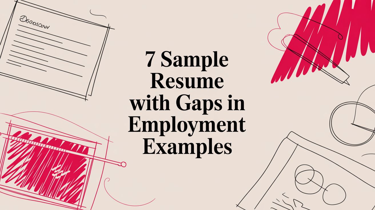 7 Sample Resume with Gaps in Employment Examples