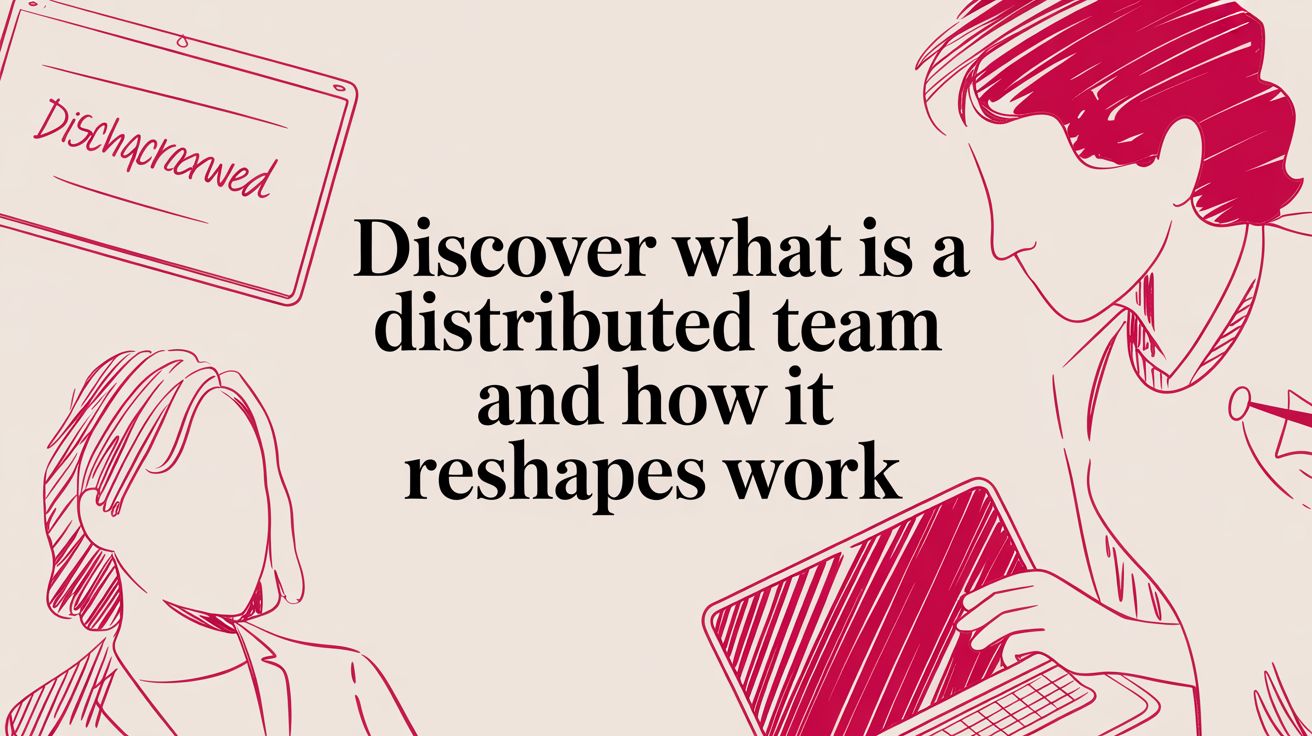 Discover what is a distributed team and how it reshapes work
