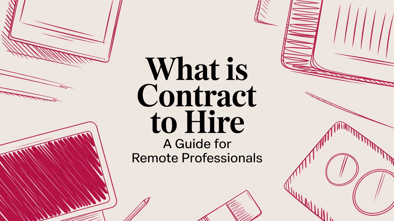 What Is Contract to Hire A Guide for Remote Professionals