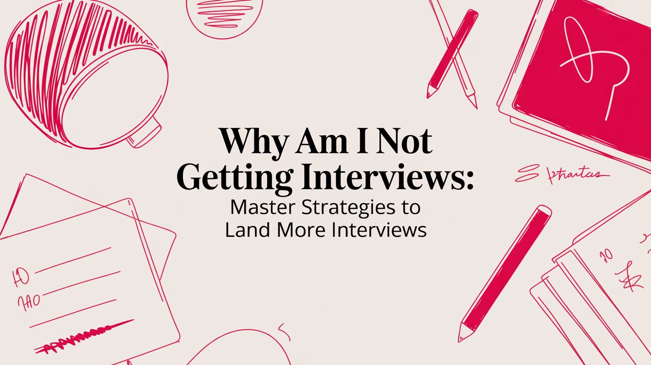 Why am i not getting interviews: Master strategies to land more interviews