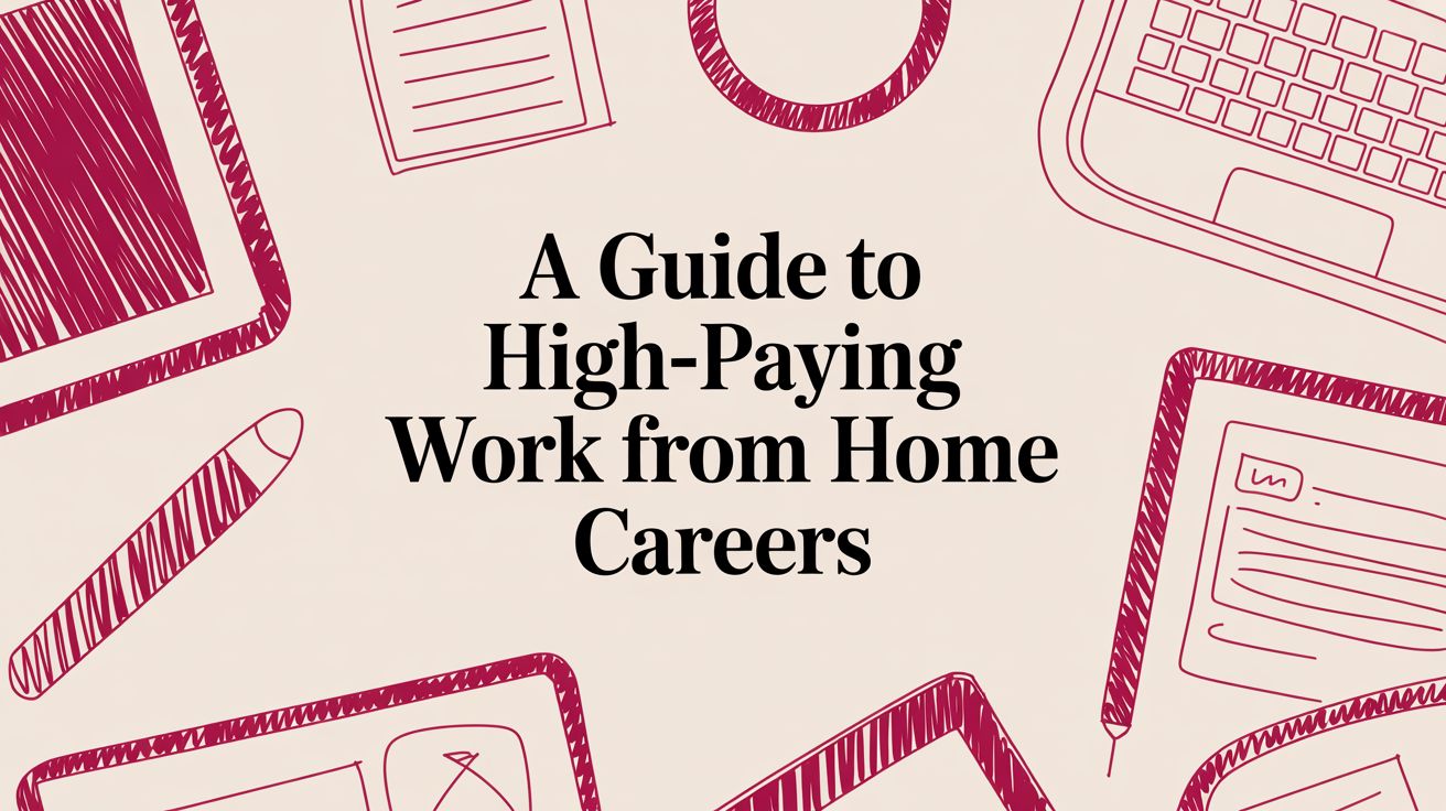 A Guide to High-Paying Work From Home Careers