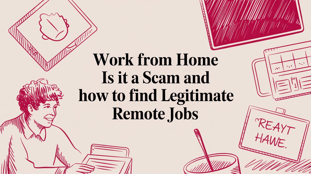 Work From Home Is It a Scam and How to Find Legitimate Remote Jobs