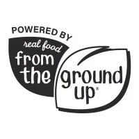 powered by Real Food From The Ground Up Logo
