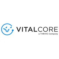 VitalCORE, a THRIVE Company Logo